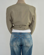 Tied-up Blazer - Light Green (M)