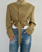 Tied-up Blazer - Checkred Perfection (XL)