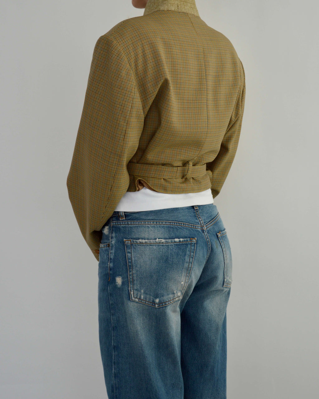 Tied-up Blazer - Checkred Perfection (XL)