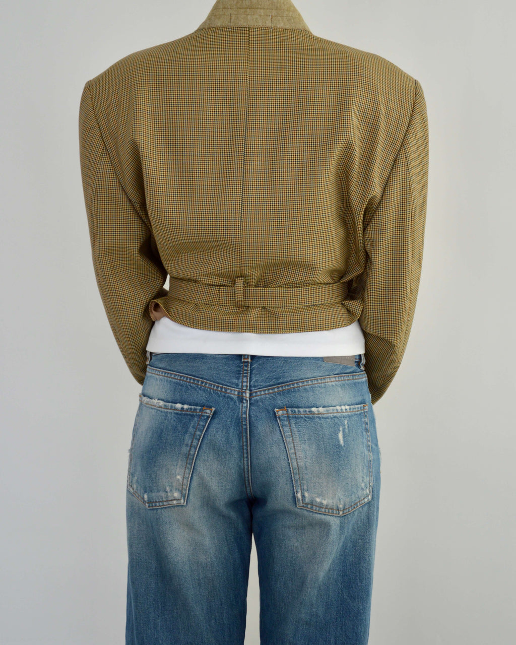 Tied-up Blazer - Checkred Perfection (XL)
