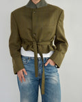 Tied-up Blazer - Vivid Green (L)