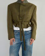 Tied-up Blazer - Vivid Green (L)