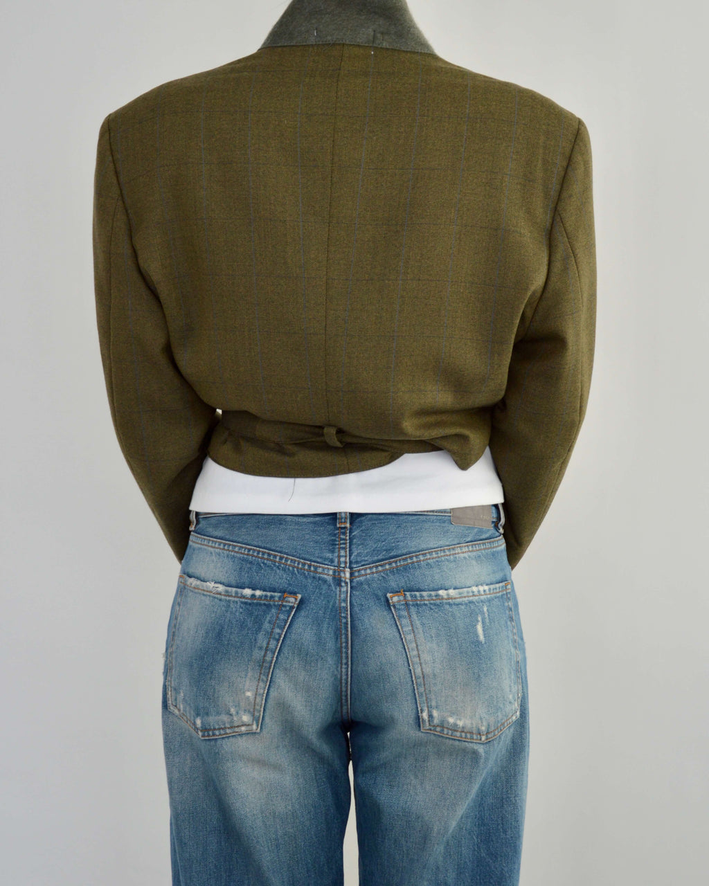 Tied-up Blazer - Vivid Green (L)