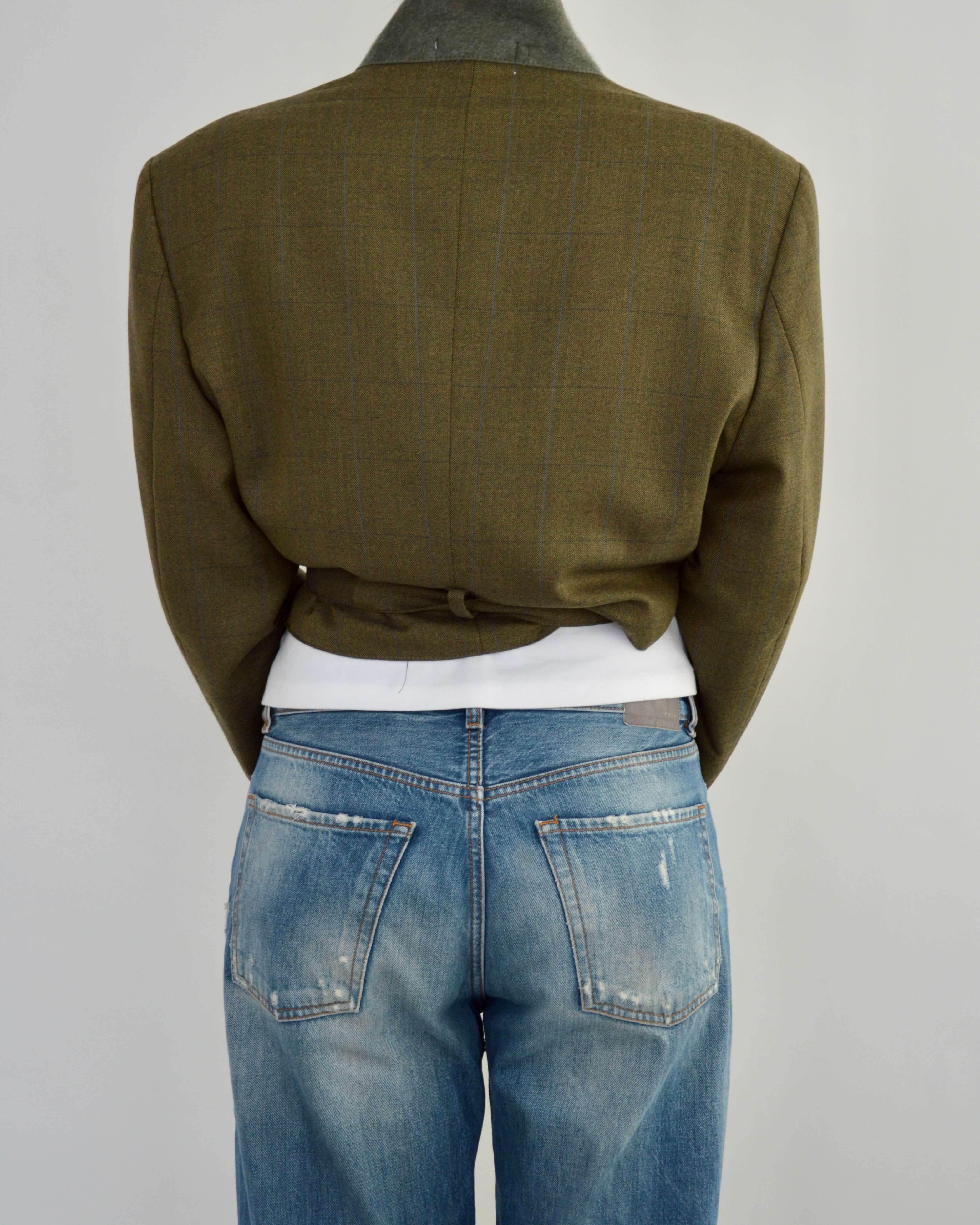 Tied-up Blazer - Vivid Green (L)