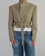 Tied-up Blazer - Soft Green (M)