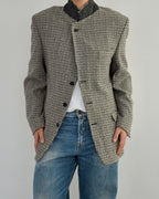 High Neck Blazer - Textured (M)