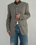 High Neck Blazer - Textured (M)