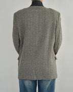 High Neck Blazer - Textured (M)
