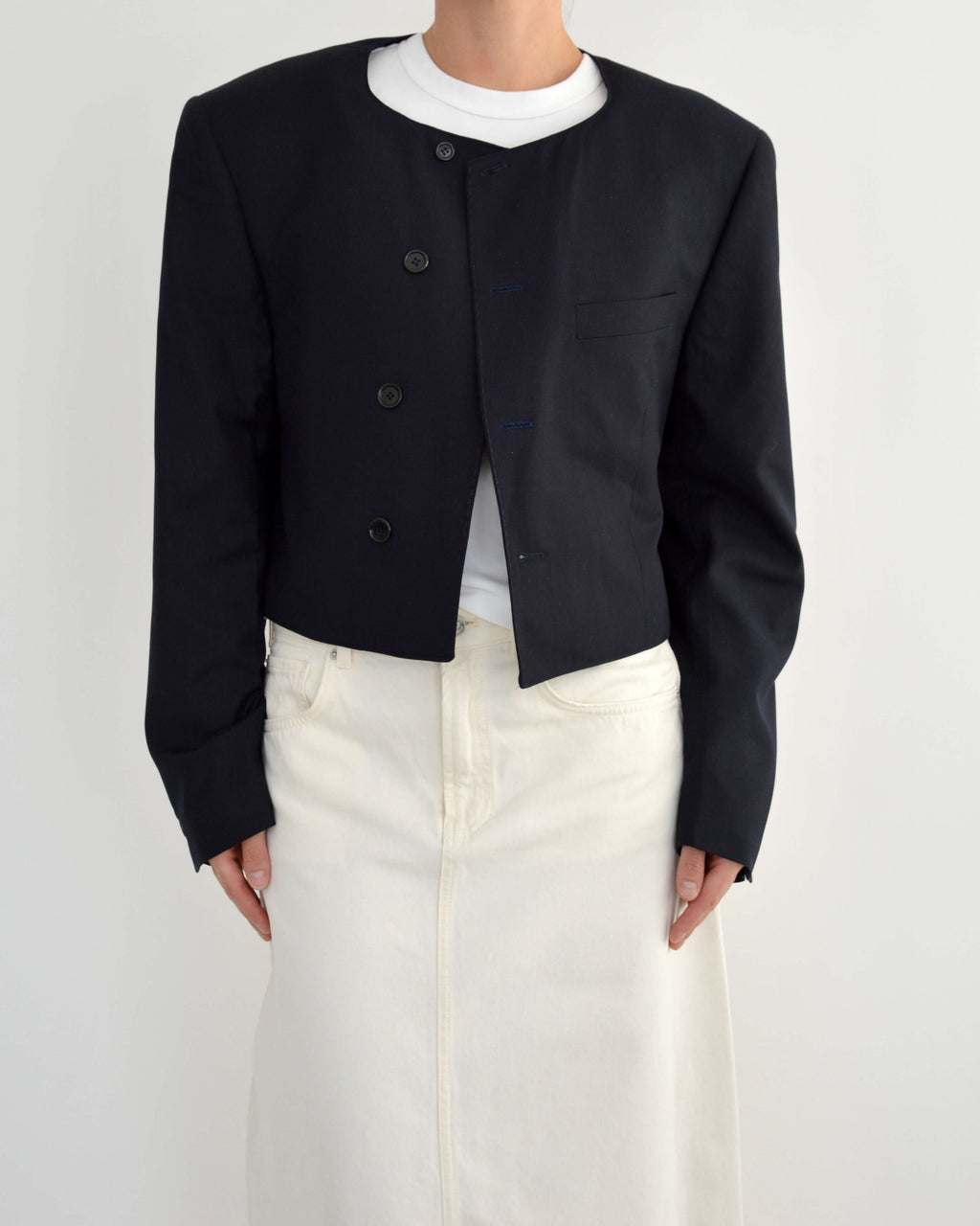 Frame Blazer - Dark Navy (L)