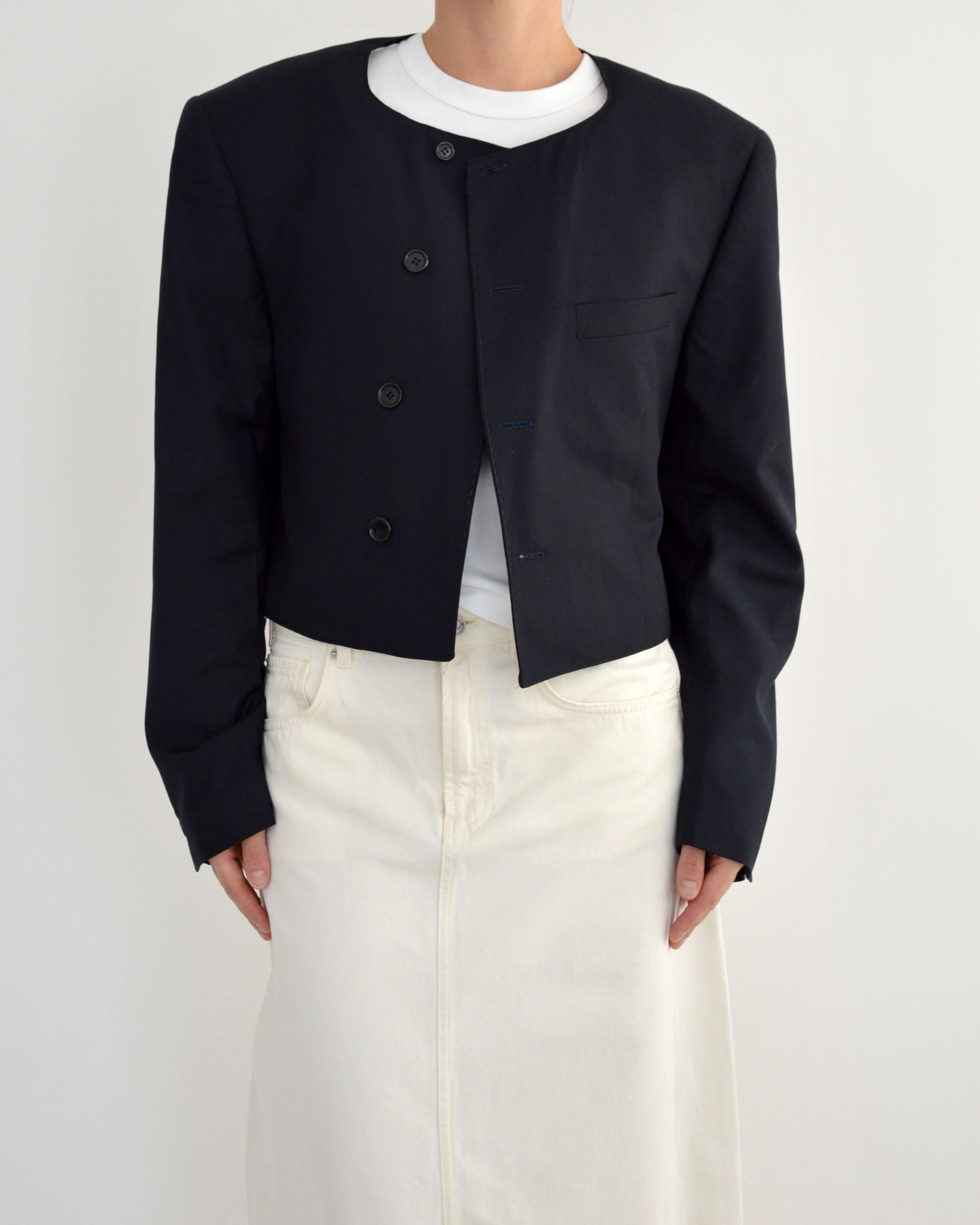 Frame Blazer - Dark Navy (L)