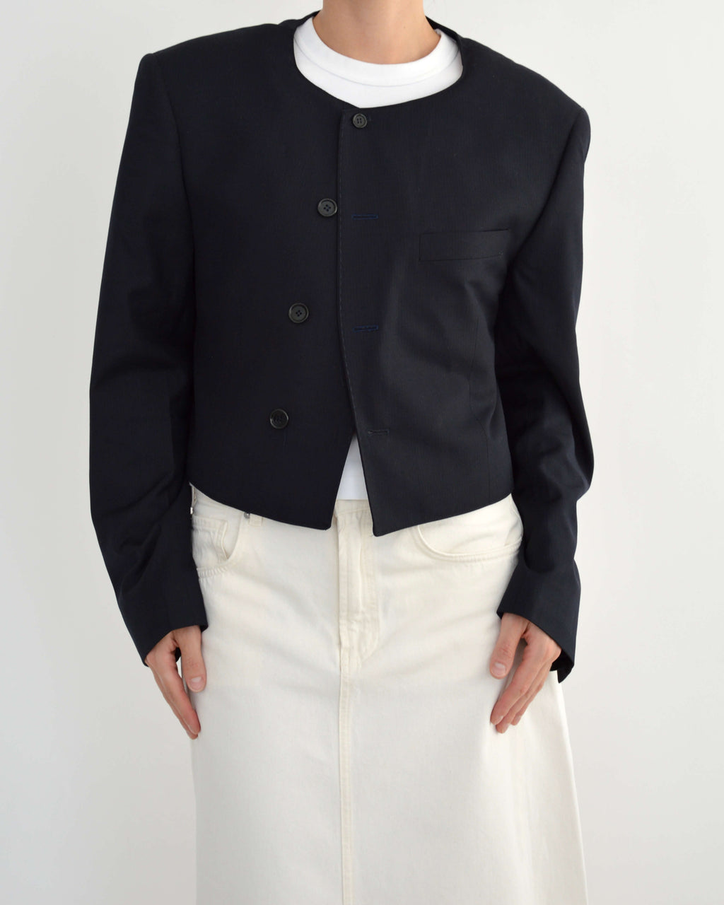 Frame Blazer - Dark Navy (L)