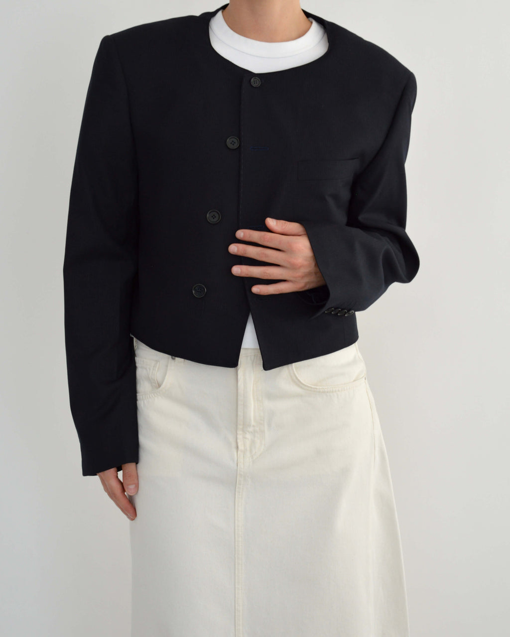 Frame Blazer - Dark Navy (L)