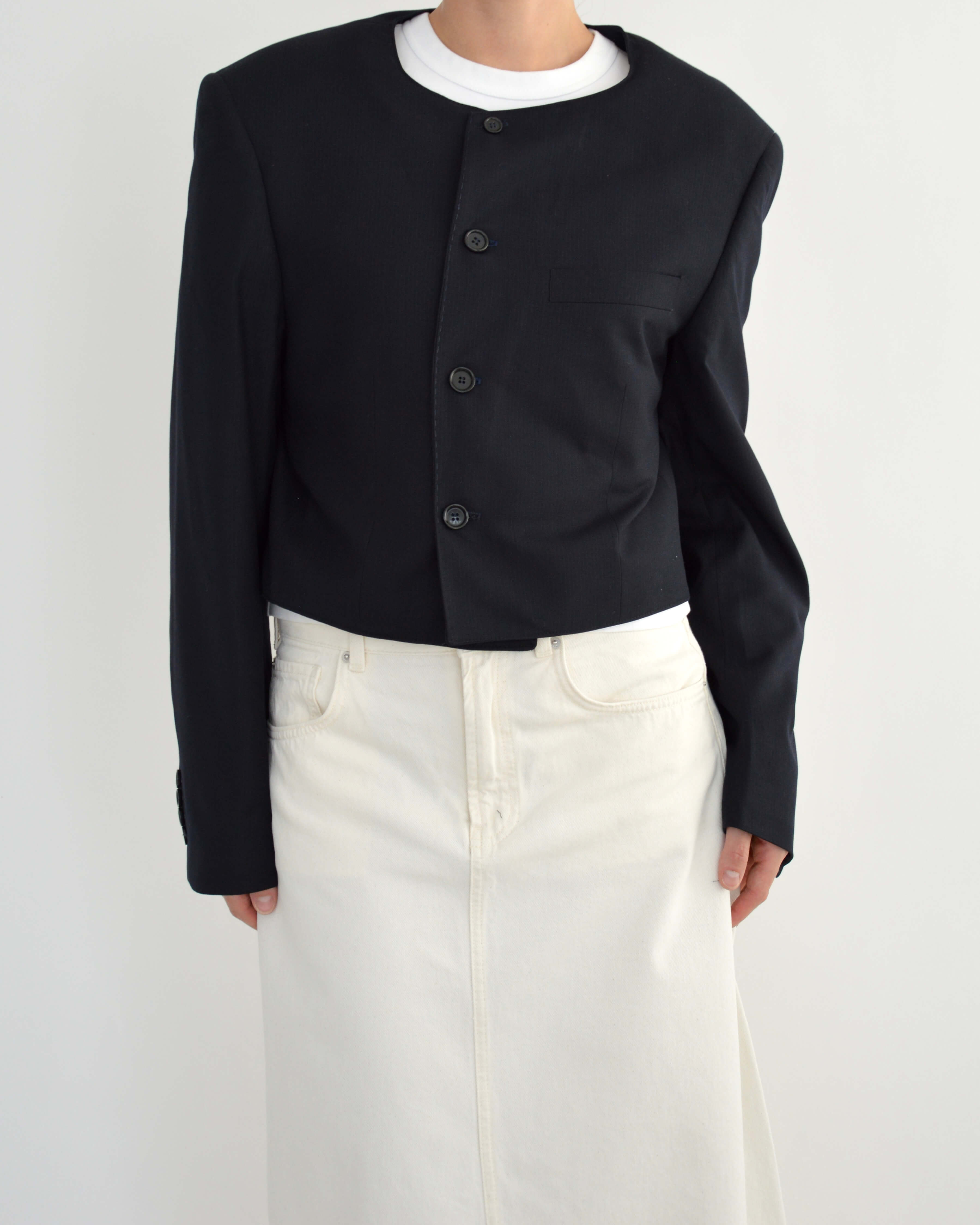Frame Blazer - Dark Navy (L)