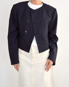 Frame Blazer - Navy (L)