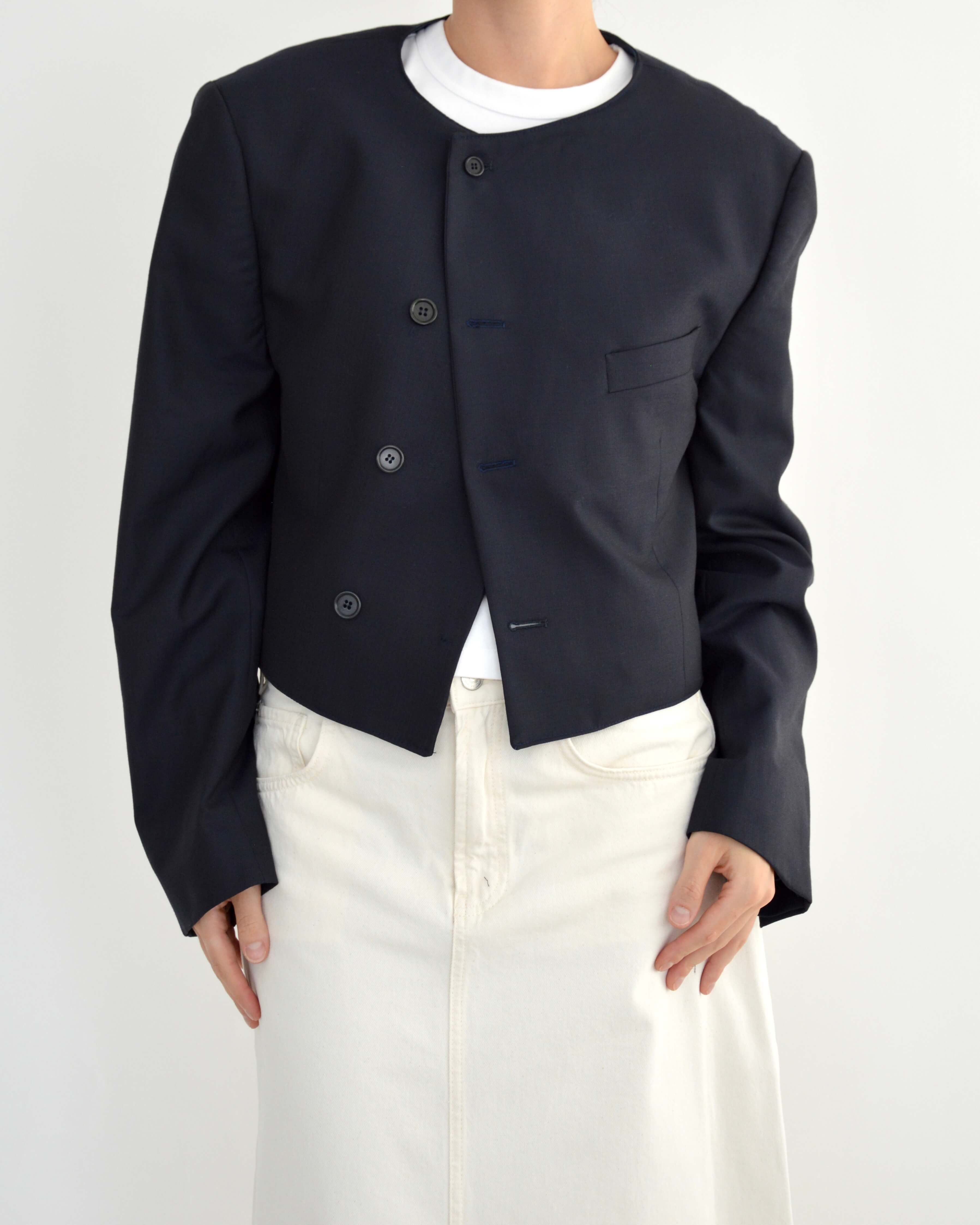Frame Blazer - Navy (L)
