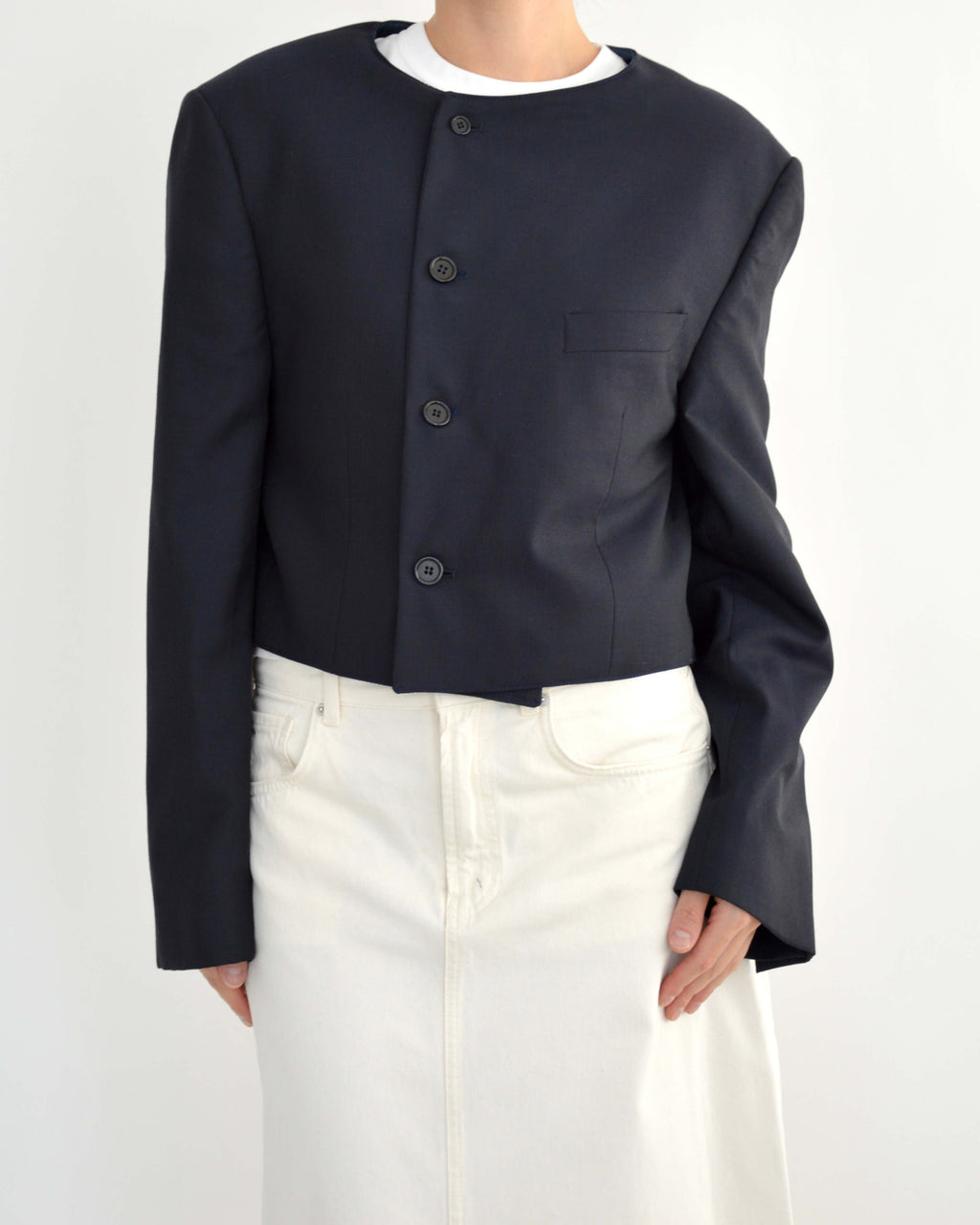 Frame Blazer - Navy (L)