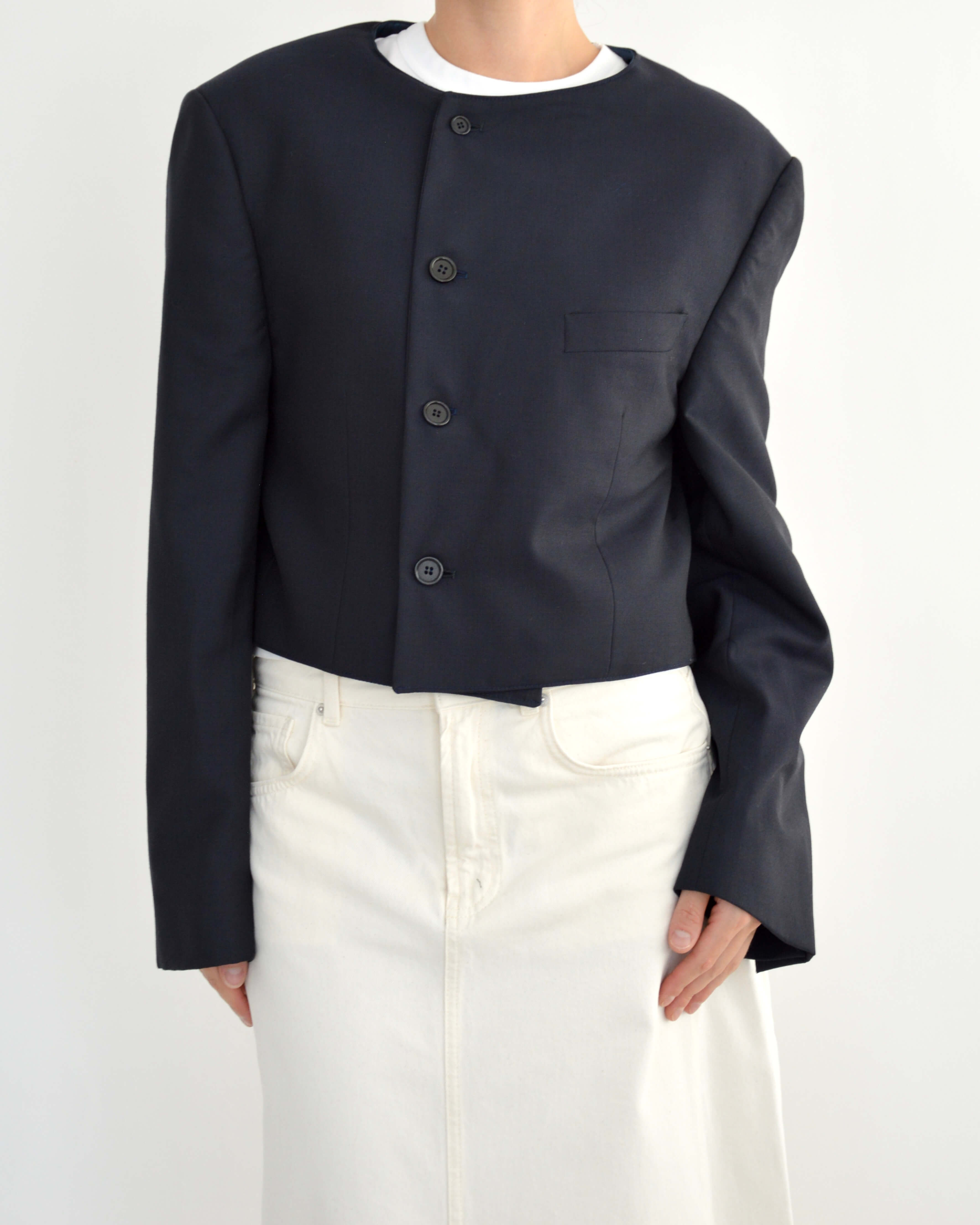 Frame Blazer - Navy (L)