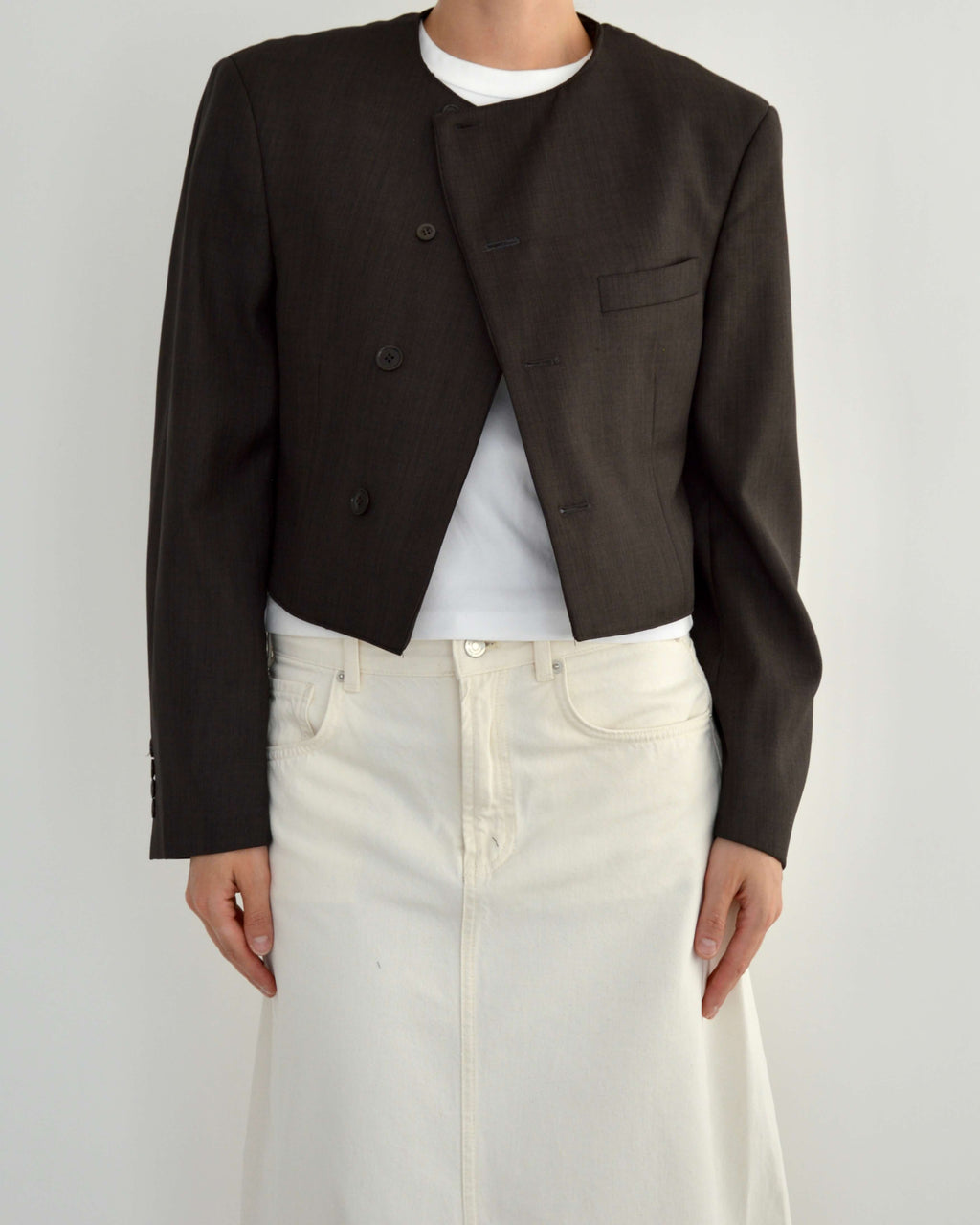 Frame Blazer - Vegan Chocolate (M)