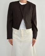 Frame Blazer - Vegan Chocolate (M)