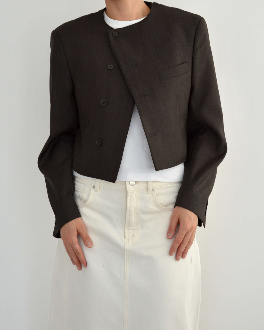 Frame Blazer - Vegan Chocolate (M)