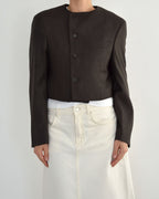 Frame Blazer - Vegan Chocolate (M)