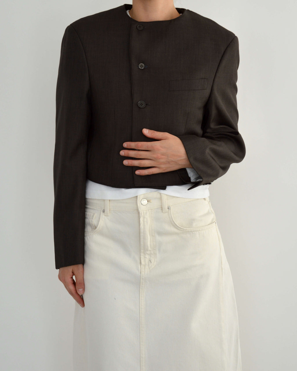 Frame Blazer - Vegan Chocolate (M)