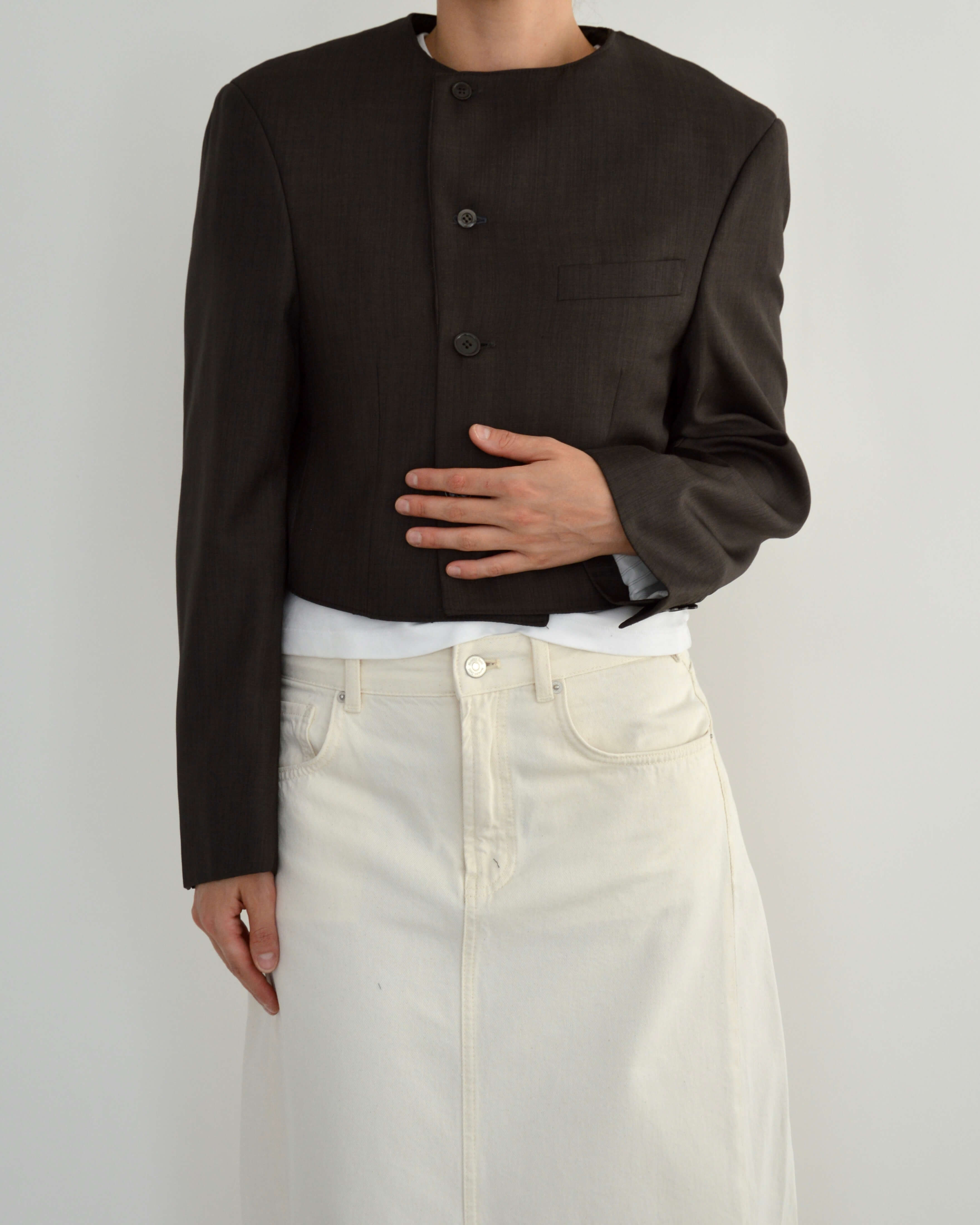 Frame Blazer - Vegan Chocolate (M)