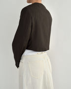 Frame Blazer - Vegan Chocolate (M)