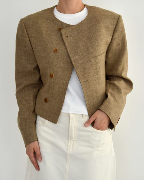 90s Blazer - Beige (L)