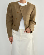Frame Blazer - Beige (L)