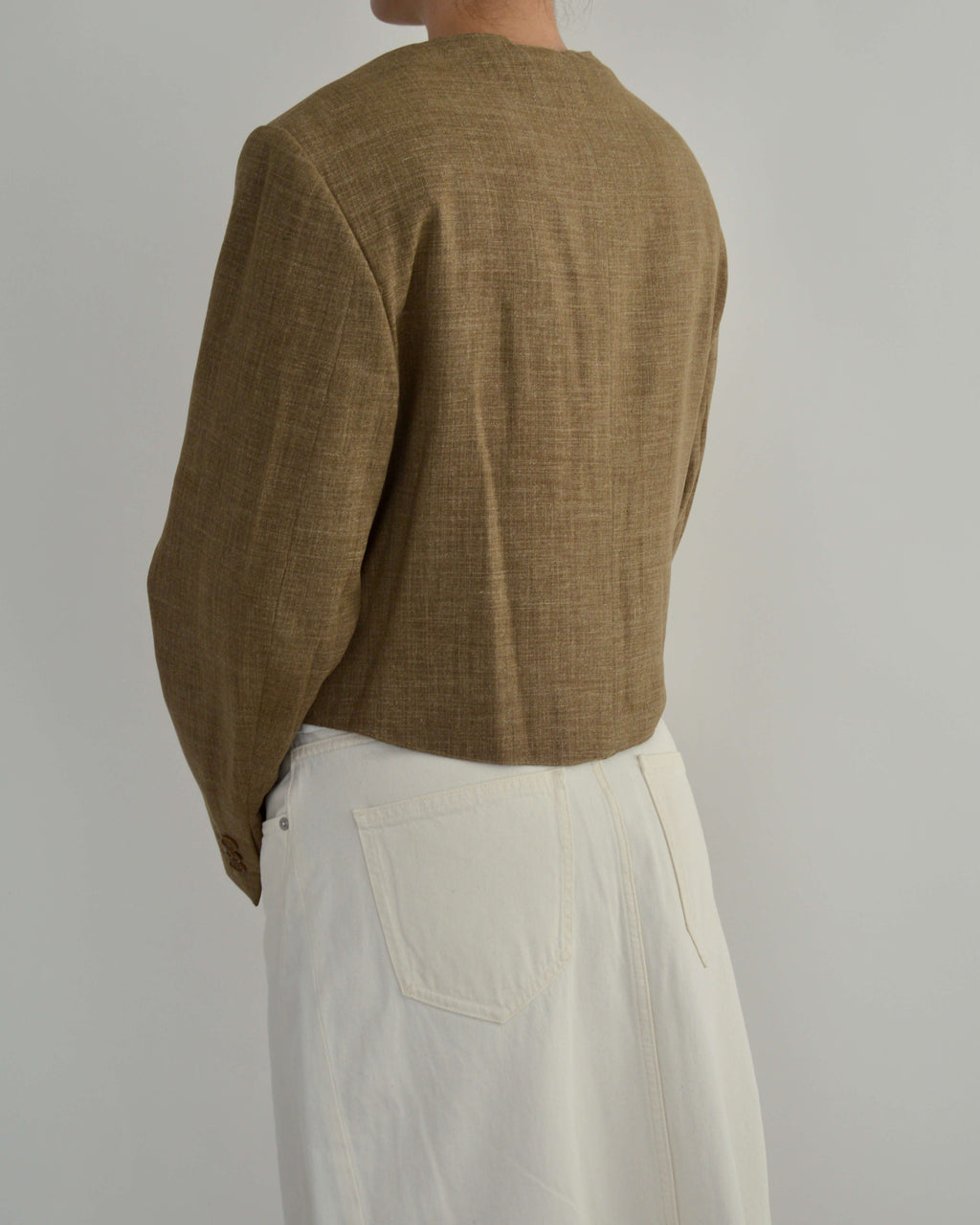 Frame Blazer - Beige (L)