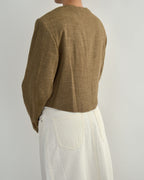 Frame Blazer - Beige (L)
