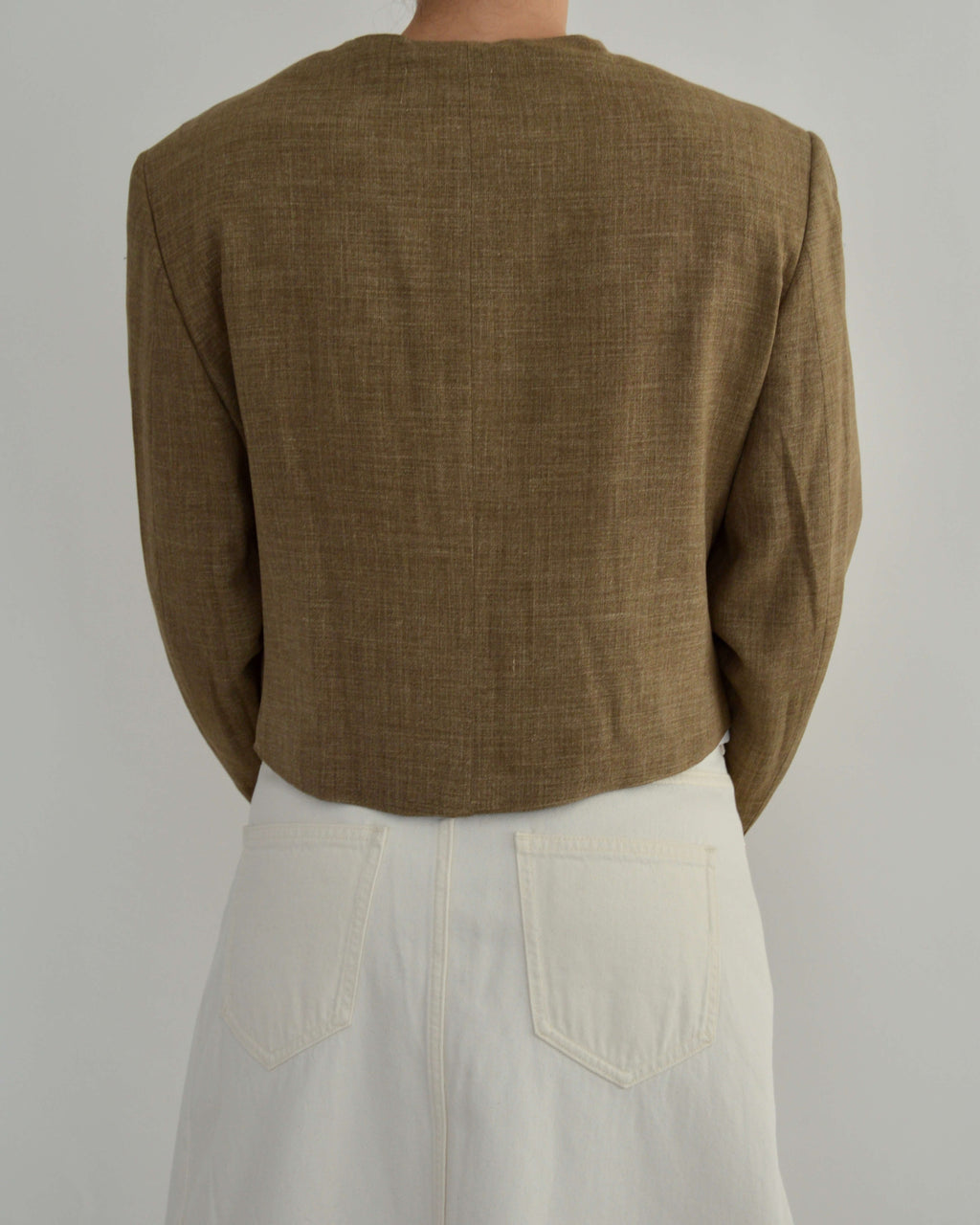 Frame Blazer - Beige (L)