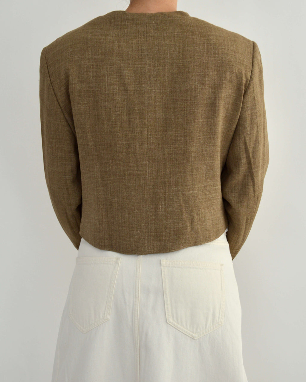 Frame Blazer - Beige (L)