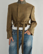 Tied-up Blazer - Oatmeal