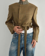 Tied-up Blazer - Oatmeal