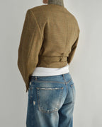 Tied-up Blazer - Oatmeal