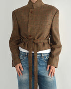 Tied-up Blazer - Textured Fall