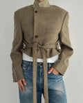 Tied-up Blazer - Softest Beige