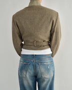 Tied-up Blazer - Softest Beige