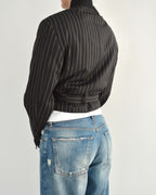Tied-up Blazer - Fine Black