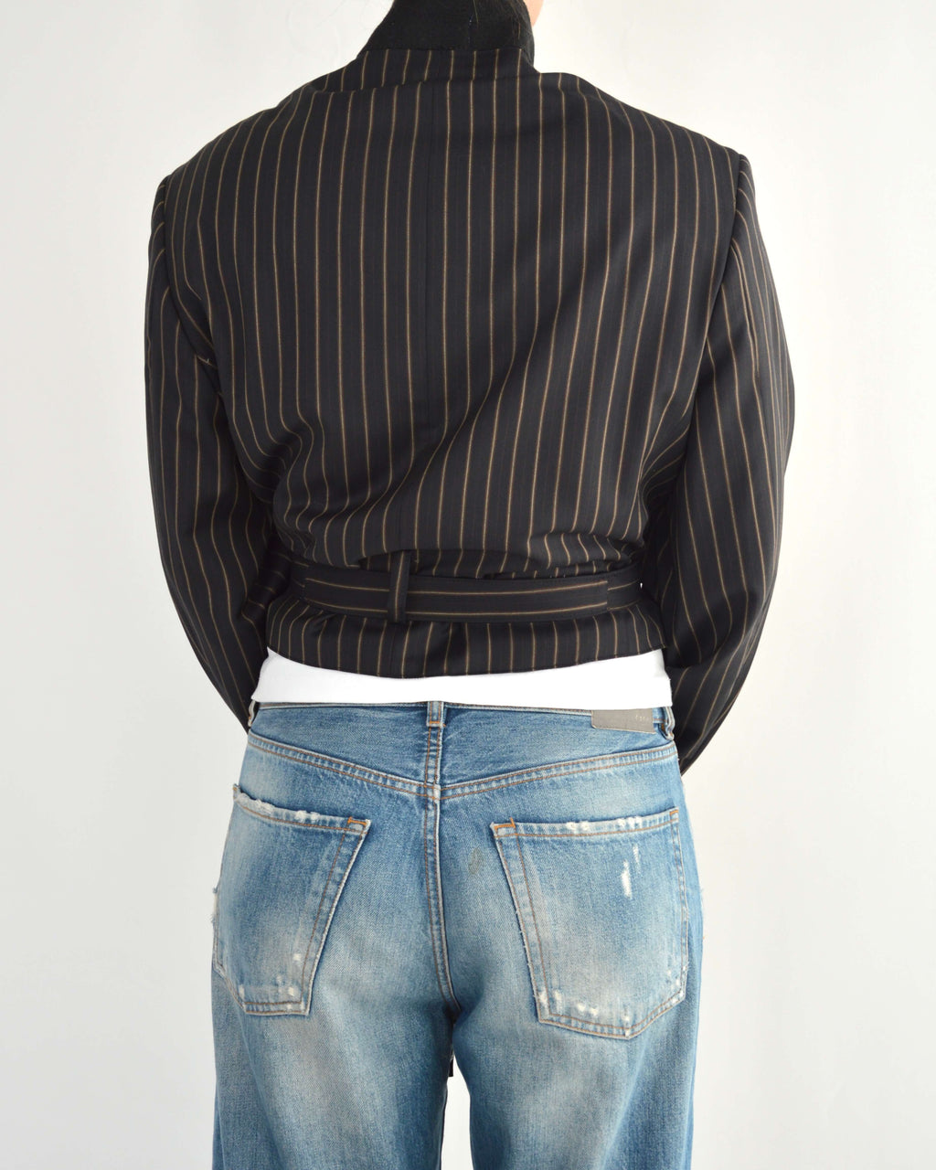 Tied-up Blazer - Fine Black