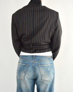 Tied-up Blazer - Fine Black