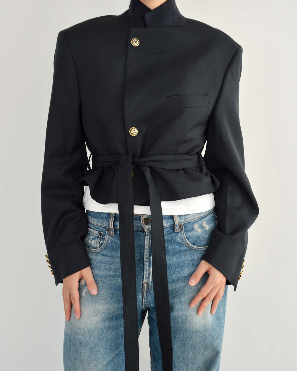Tied-up Blazer - Oxford Navy