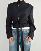 Tied-up Blazer - Oxford Navy