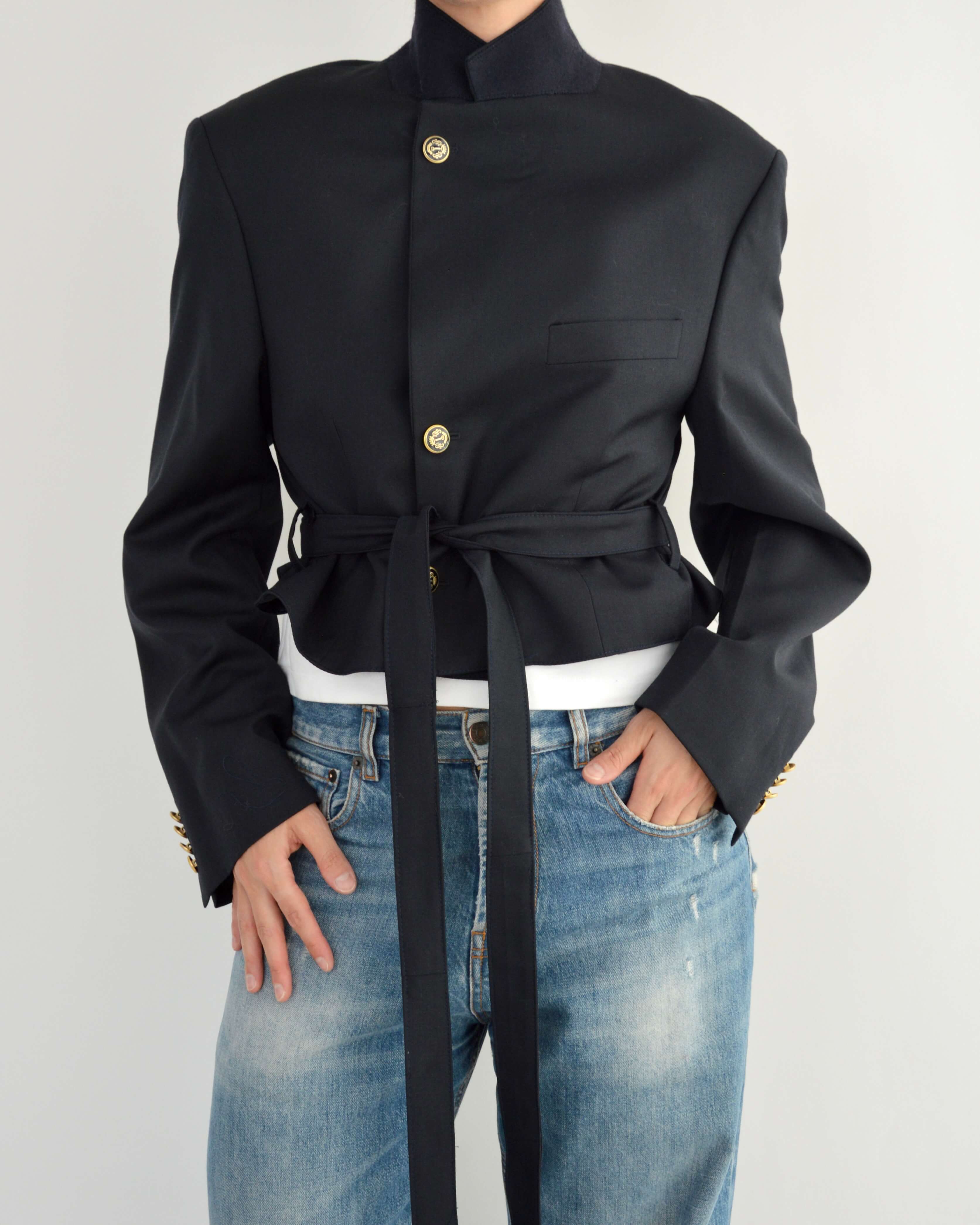 Tied-up Blazer - Oxford Navy