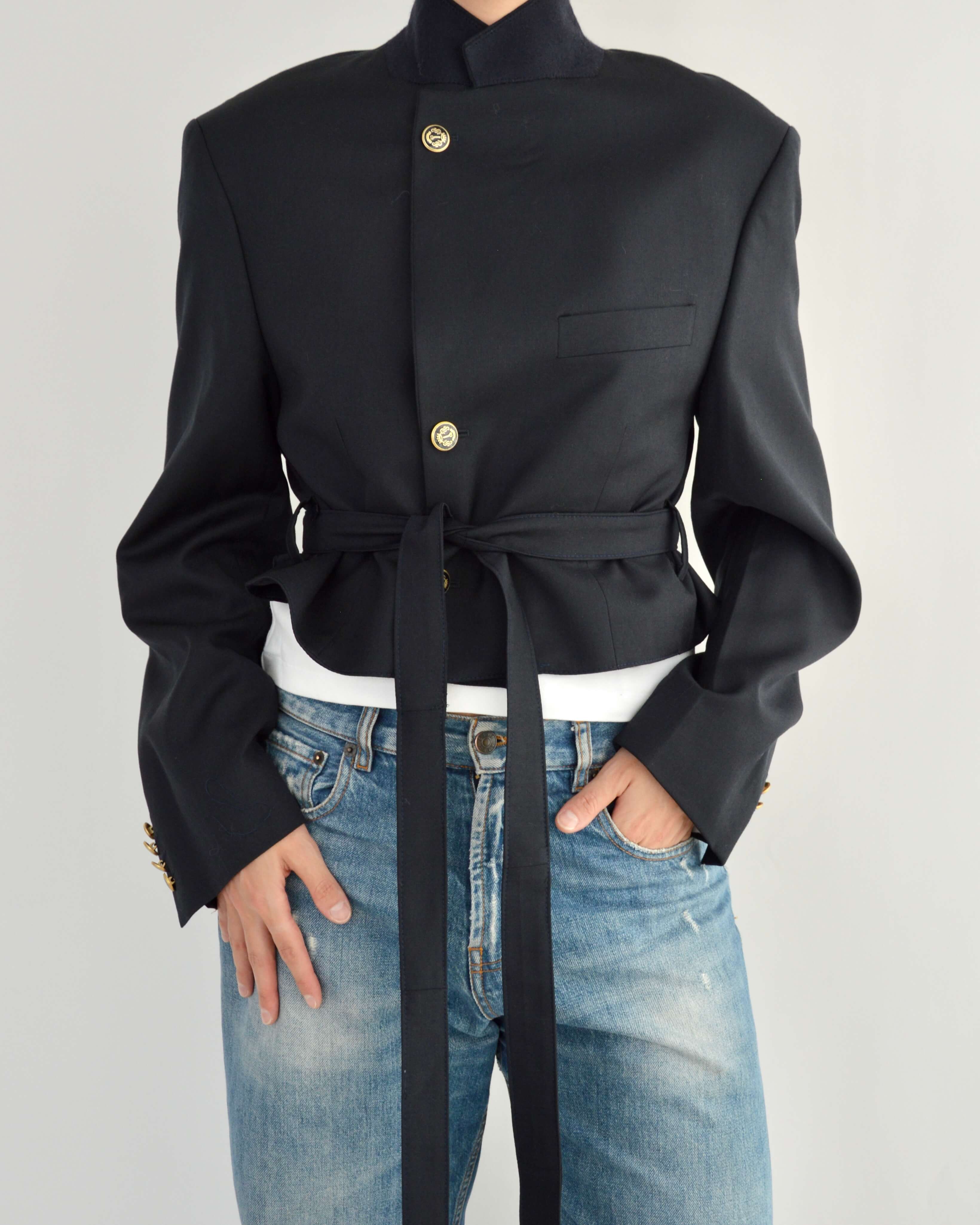 Tied-up Blazer - Oxford Navy