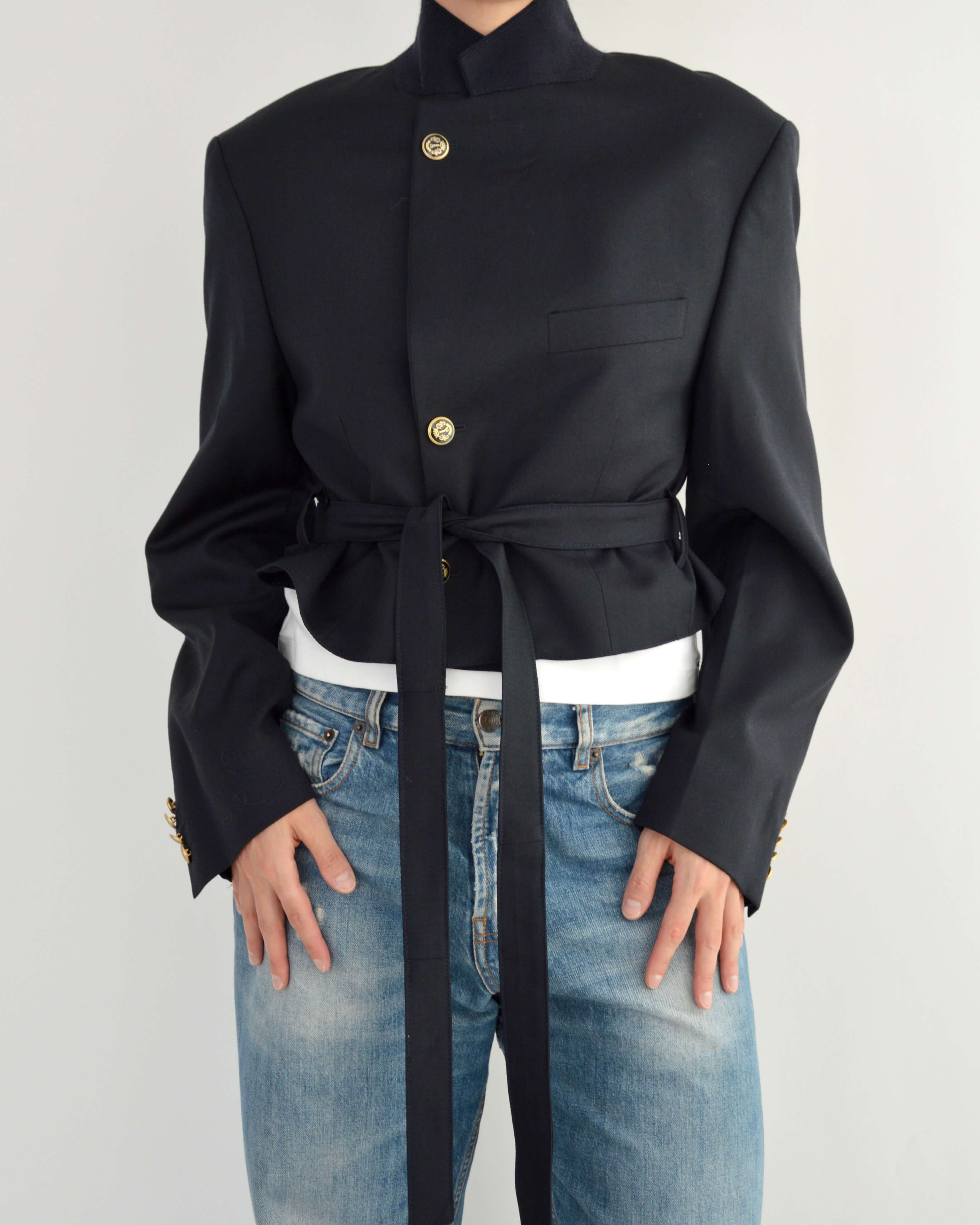 Tied-up Blazer - Oxford Navy