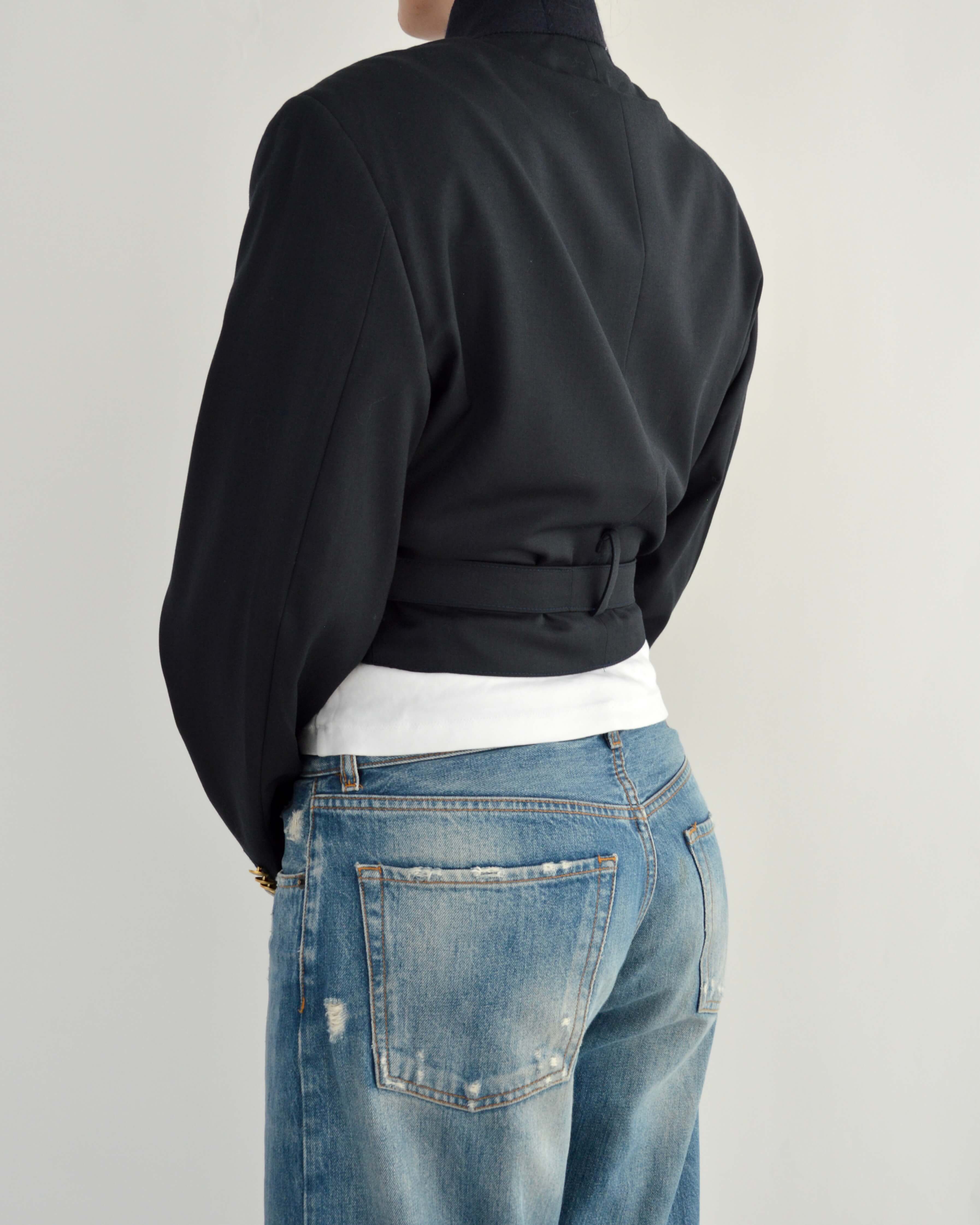 Tied-up Blazer - Oxford Navy