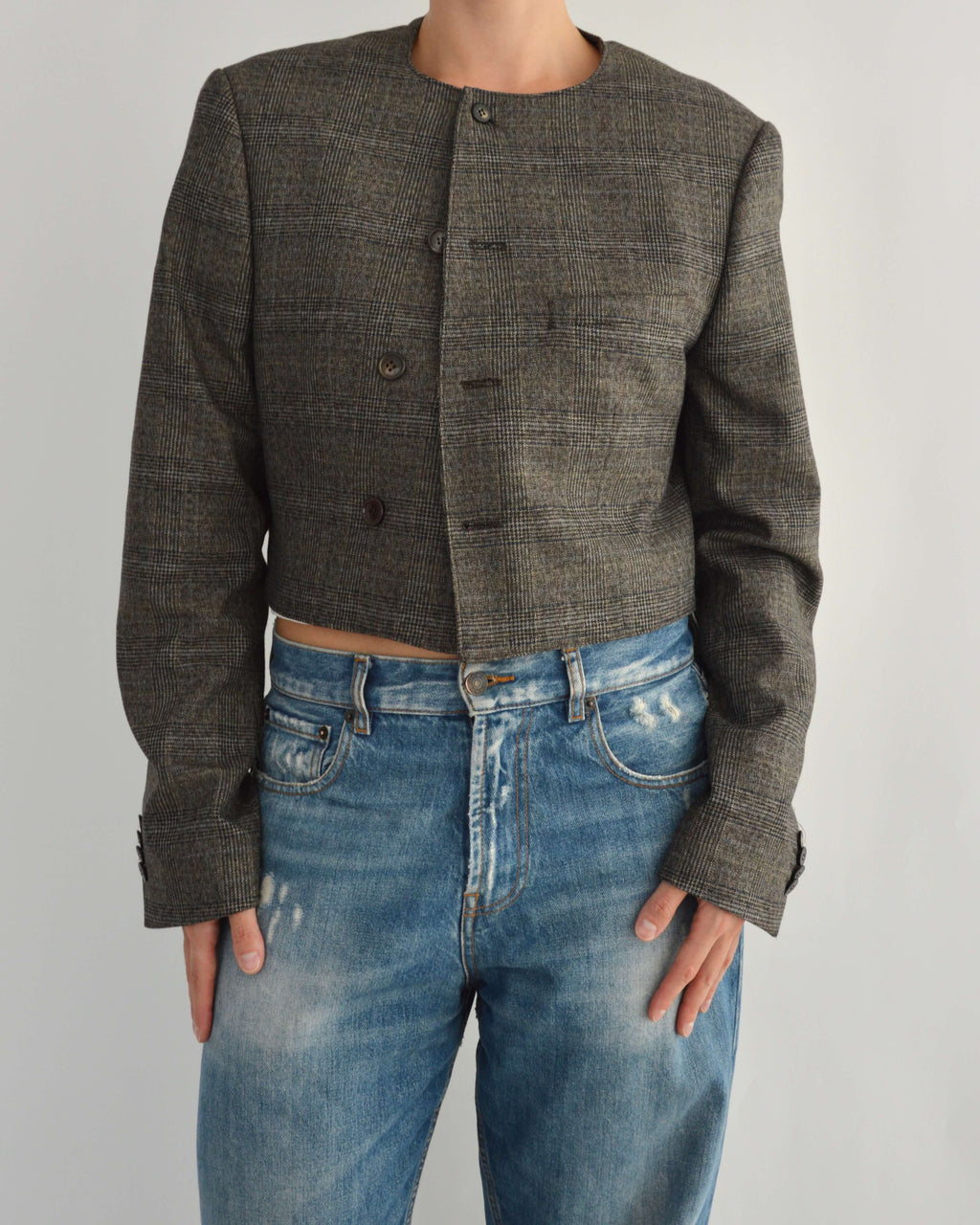 Frame Blazer - Checkred Perfection